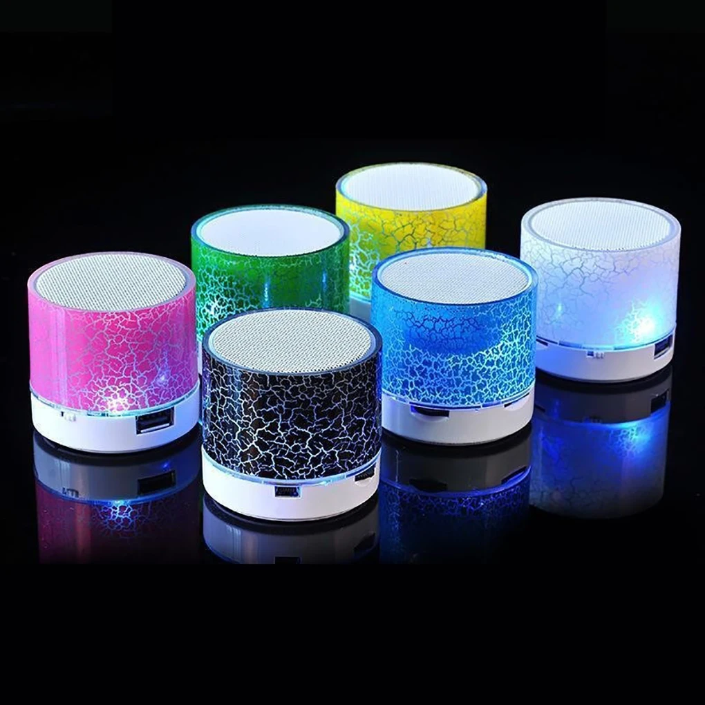 

A9 Crack Pattern Speaker Mobile Bluetooth Portable Speakers Support Hands Free Call TF Card