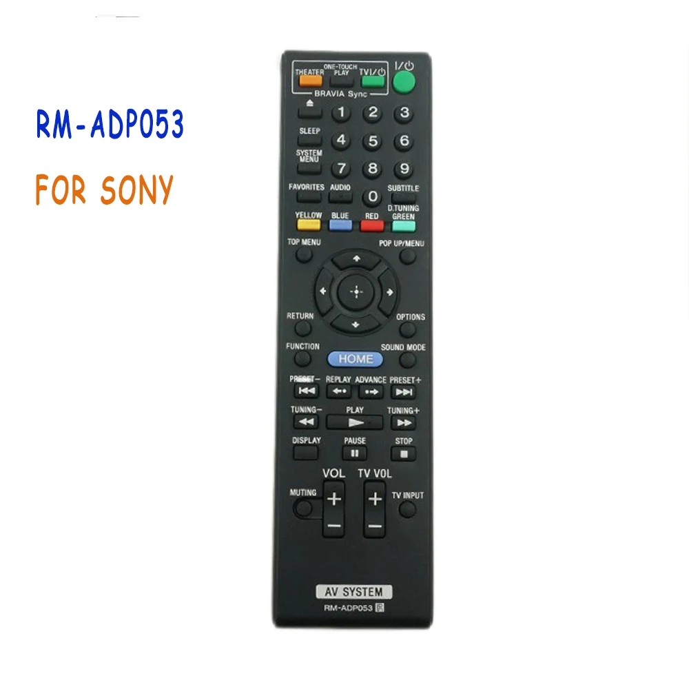 New Replacement Remote Control RM ADP053 For SONY Audio