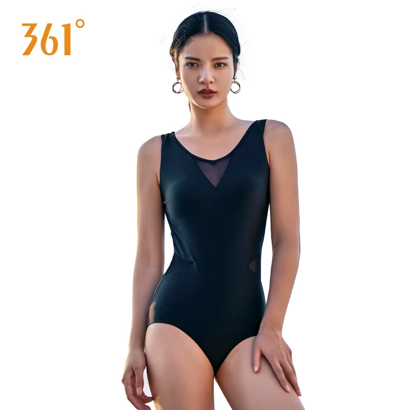 361 женский купальник пуш-ап с открытой спиной, сексуальный треугольный спортивный купальник с сеткой, черный цельный купальник для девушек, горячий весенний купальный костюм для бассейна