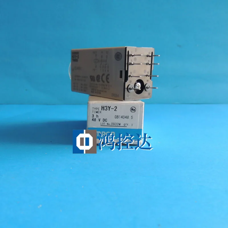 Новое оригинальное реле времени H3Y 2 3 h DC48V|Датчики| |