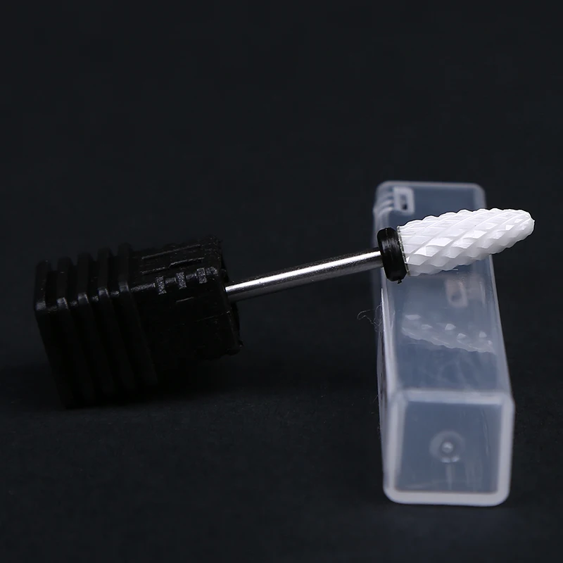 2 шт./лот керамический сверло для ногтей 3/3" роторные сверла для маникюра электрические аксессуары для сверления ногтей фрезерование ногтей