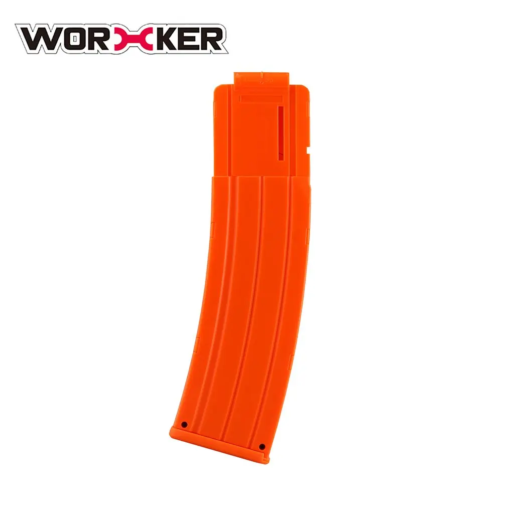 

WORKER 22 Bullets AK Model Curve Soft Bullet Clip Ammo Cartridge Dart Clip for Nerf Cartridge Holder Magazine Clip Toy Gun Parts
