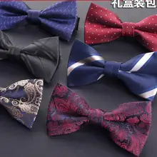 Новое поступление, мужской галстук с галстуком-бабочкой на шею, галстук-бабочка для свадьбы, вечерние мужские костюмы