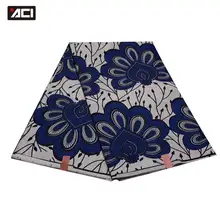 ACI Горячая африканская Анкара настоящая ткань воск 6 ярдов/шт гарантированный воск Полиэстер Печатный воск Tissu Africain батик ткань