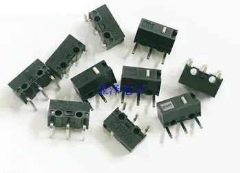 

10pcs/lot ZIPPY small micro-touch contact switch DF-P1S-0D-3 vertical bending foot touch micro-motion mouse switch