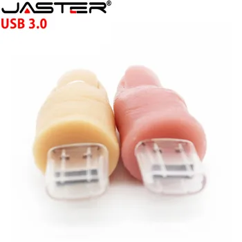 

JASTER Real 32GB USB Flash Drive Finger Shape USB 3.0 Super-speed 16GB 8GB thumb drive usb flash memory cartoon Pendrive Gifts