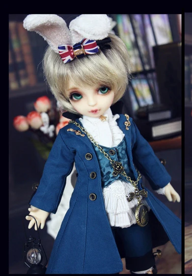 Little Rabbit Outfit Suit 7pcs for BJD Doll 1 6 YOSD Doll Clothes LF45 1