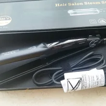 100-240 в паровой керамический электронный выпрямитель для волос титановый Профессиональный Выпрямитель для волос Профессиональный Турмалин