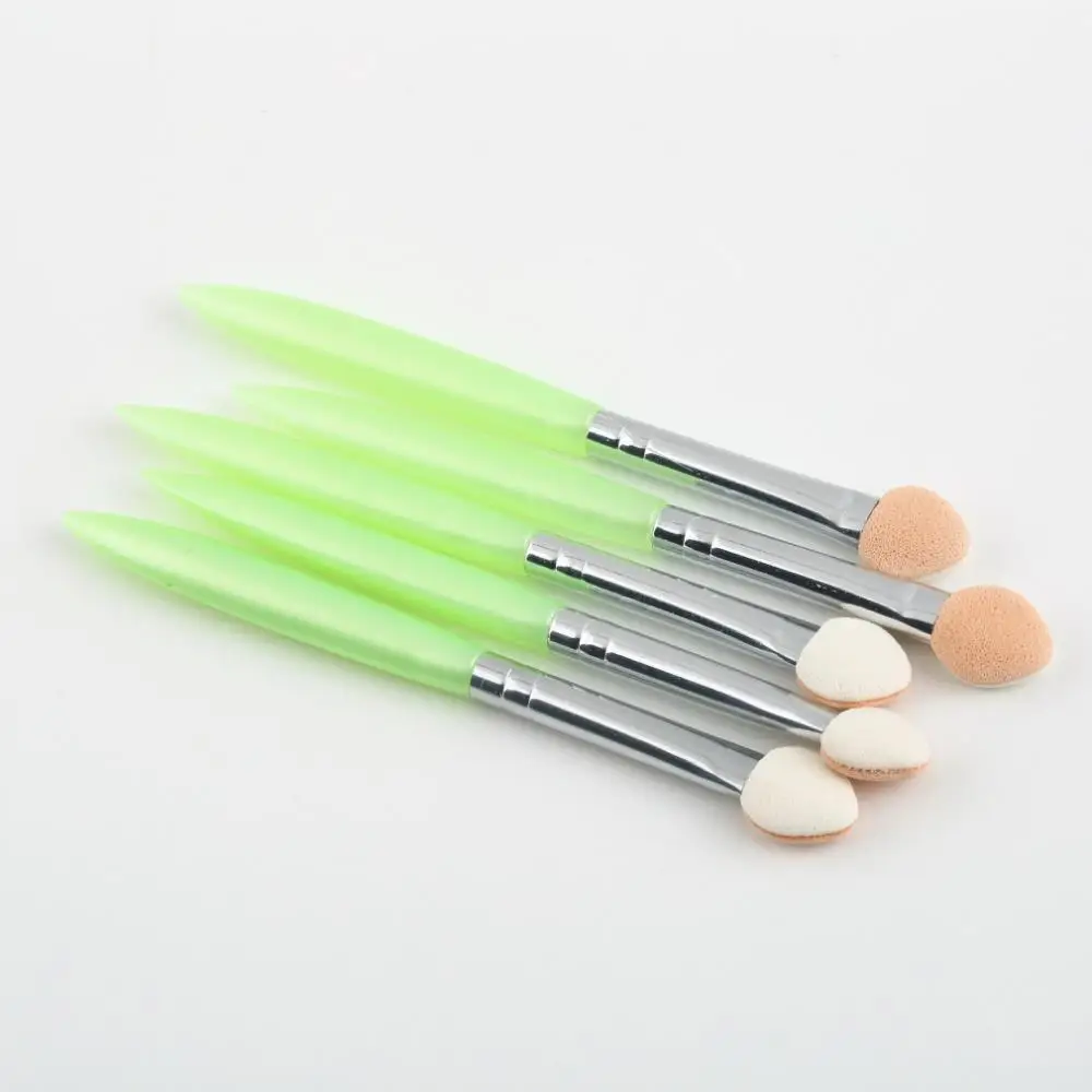 1set 5 Pcs Beauty Makeup Cosmetics Eye Shadow Eyeliner Brush Sponge