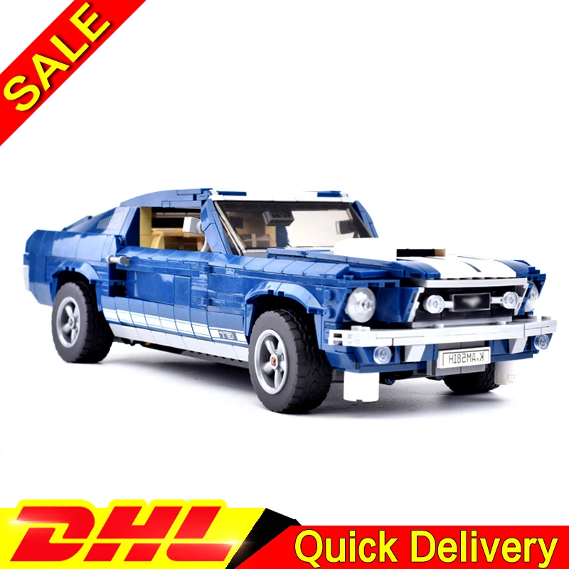 LP 21047 создатели эксперт Ford Mustang совместимый комплект Lelying 10265 строительные блоки