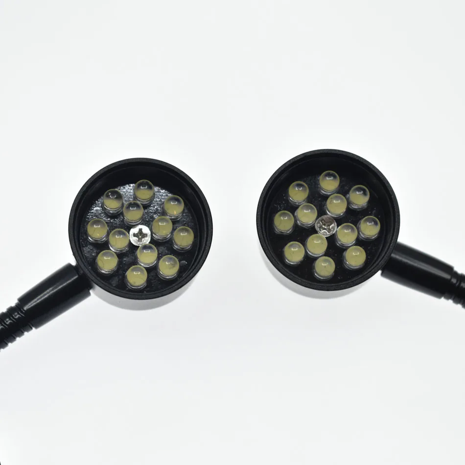 Универсальный двойной тюбик регулируемый светодиодный светильник источник вспышки светильник для промышленного цифрового видео стерео объектив камеры микроскопа