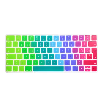

Euro Spanish Keyboard Cover Silicone Skin Protector (2PCS) For Apple Magic Keyboard MLA22B/A EU/UK European Keyboard Layout