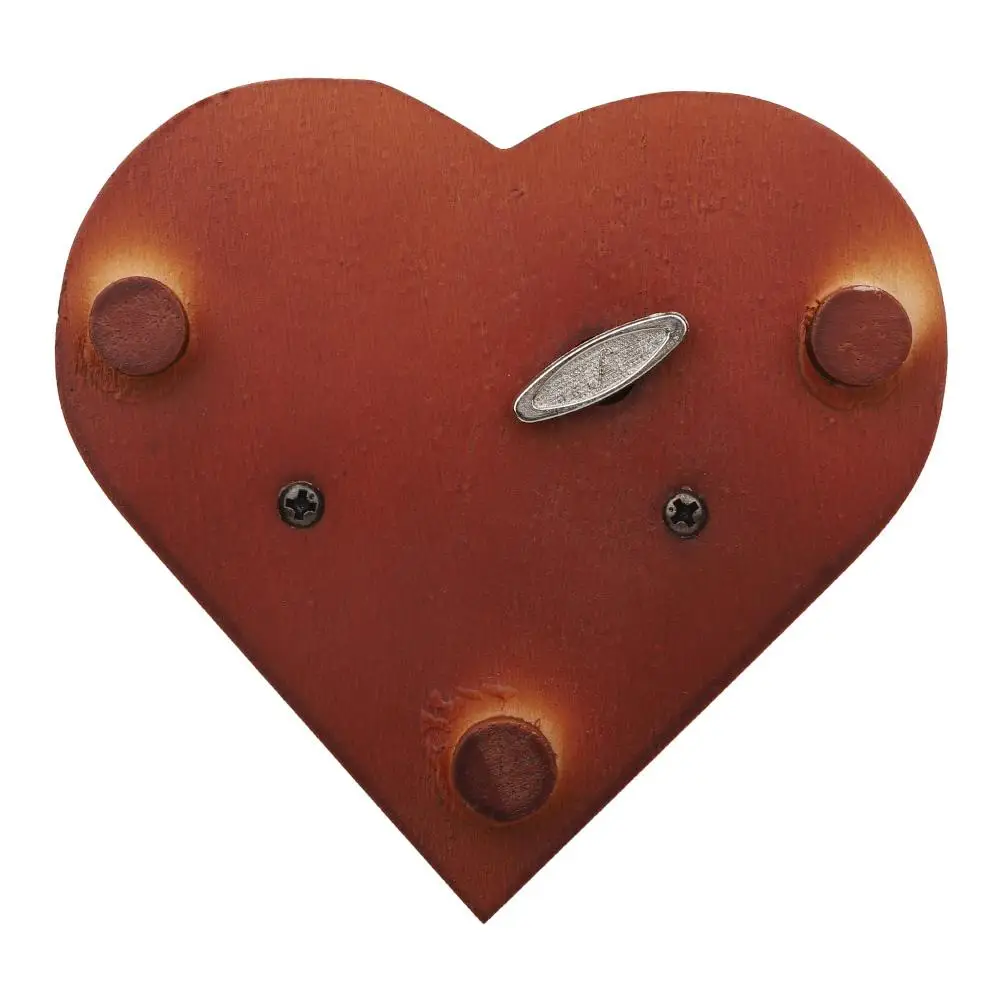 Деревянная музыкальная шкатулка в форме сердца, музыкальная шкатулка для детей, подарок на день рождения, вечерние украшения, домашний орнамент