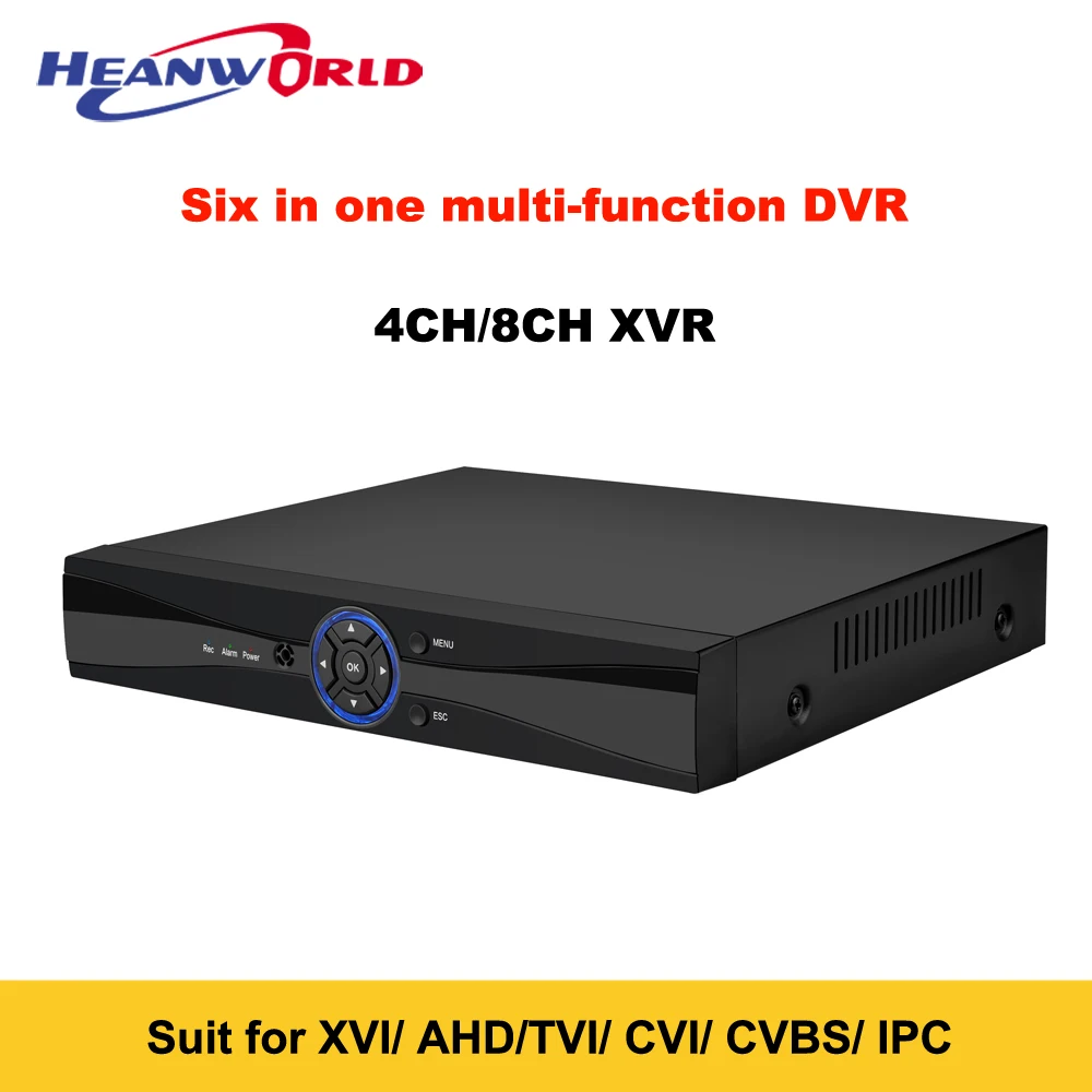 New TVI CVBS CVI AHD IP CCTV DVR NVR 4CH 8CH 1080P Hybrid Digital Video Recorder SATA ONVIF For Network IP Camera CCTV Camera ninivision 8ch ahd 1080p dvr hybrid dvr 1080p nvr video recorder ahd dvr for ahd analog camera ip camera tvi camera cvi camera
