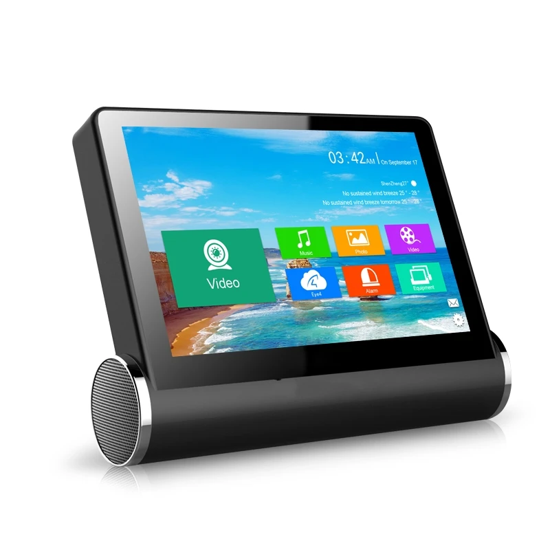 

Smart ONVIF Network Video Server NVS with 4ch Camera Connect 7inch Touch Screen Monitor for QUAD Display and Multi-media Player