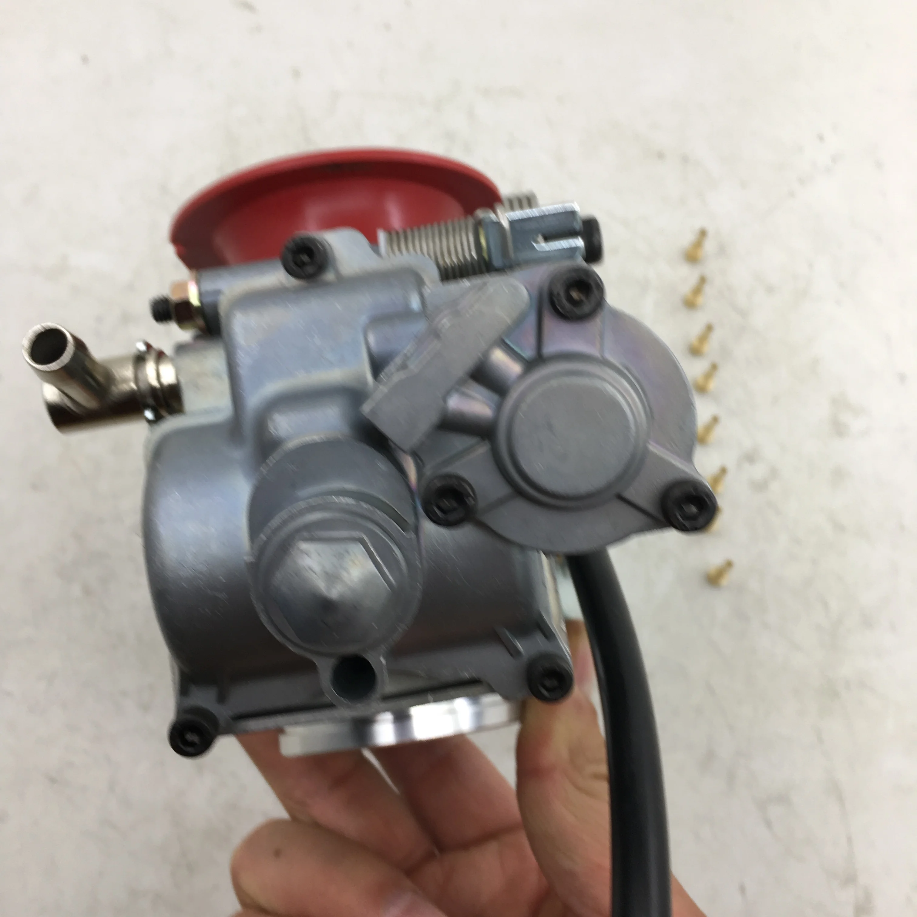 

SherryBerg CARB FCR39 Slant Side Carburettor FCR39 FCR 39 Flatslide Carburetor FOR KTM XR DR KLX KLX400 DRZ 400S 400S 400E 39mm