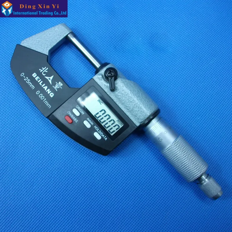 

0-25mm 0.001mm Vernier Calipers accuracy electronic LCD outside micrometer calipers Vernier Caliper jewelry caliper tool