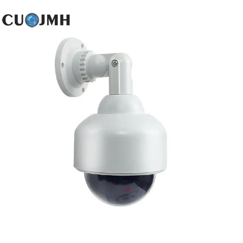 

Fake Camera Simulation Monitoring Machine Abs White Solar Energy Simulative Surveillance Safety Protection Equipment Camera