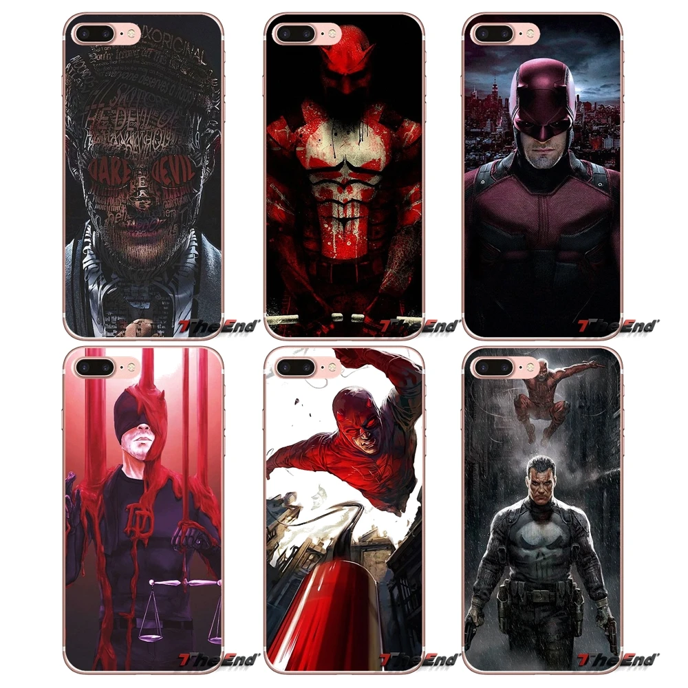 Красные супергерои Мстители для iPhone X 4 4S 5 5S 5C SE 6 6S 7 8 Plus Samsung Galaxy J1 J3 J5 J7 A3 A5 2016 2017 TPU