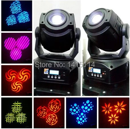 

China market 4pcs/lot high quality 90w led gobo moving head stage light with fly case for dj lights
