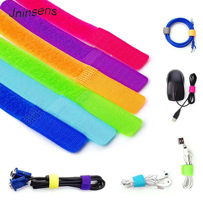 50Pcs Nylon font b Cable b font font b Winder b font Wire Organizer Management Wrapped