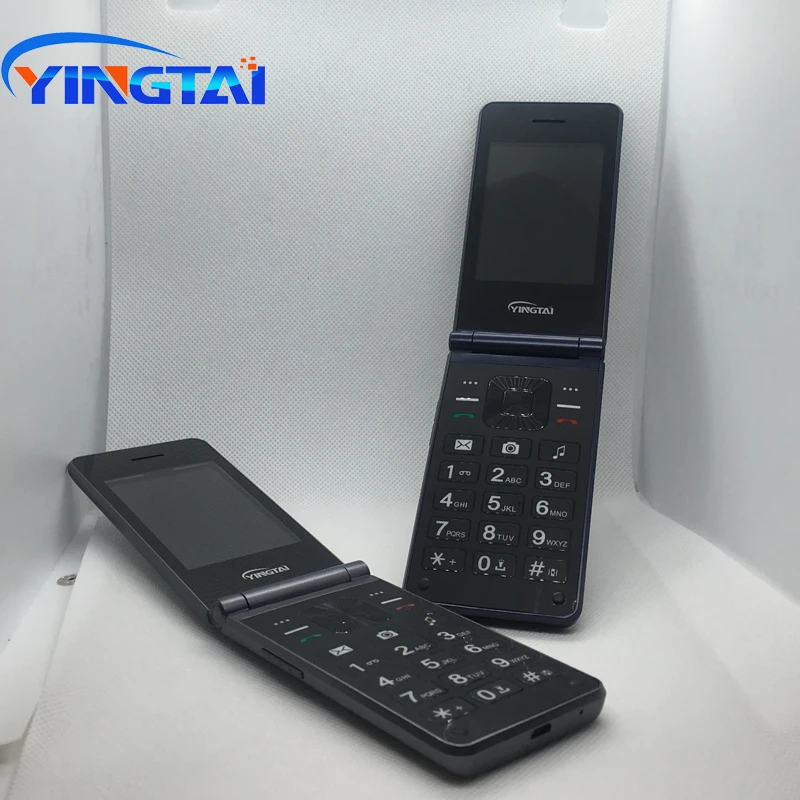 Сотовый телефон YINGTAI T39L GSM с откидной крышкой FM фонарь две SIM карты 2 8 дюйма кнопка