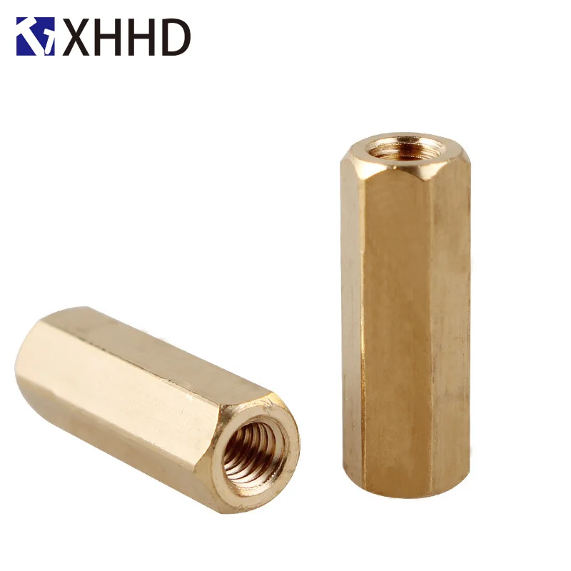 

M2.5 Hex Brass Male Female Standoff Pillar Mount Hexagon Threaded PCB Motherboard PC Computer Spacer Hollow Bolt Screw Long Nut