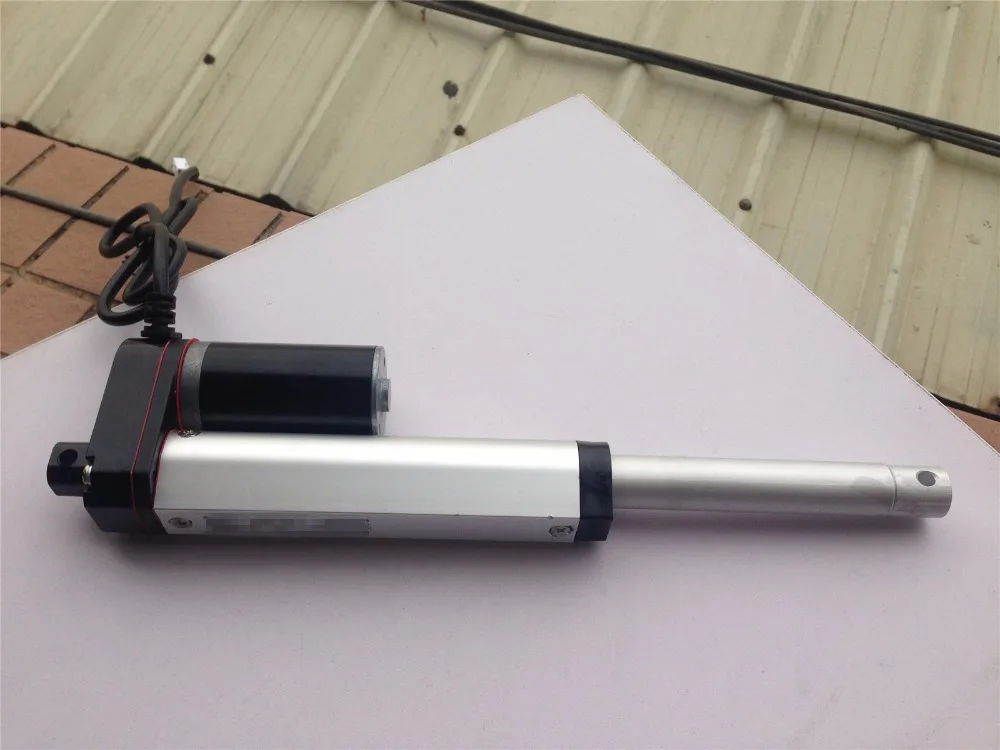 

Stroke 4'' Heavy Duty Linear Actuator 10mm/s DC 24V Max Lift 330lbs for Stage machinery