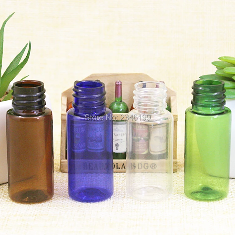 Plastic Bottle 15ml Empty Cosmetic Packaging Flip Cover Bottle Empty Plastic Cosmetic Container Transparent Cap Packaging (5)