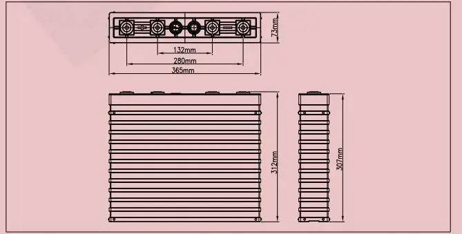 GBS 12V 400ah Lifepo4 батареи с пассивным активным bms 4S 100A lifepo4 bms pcm для продвижения