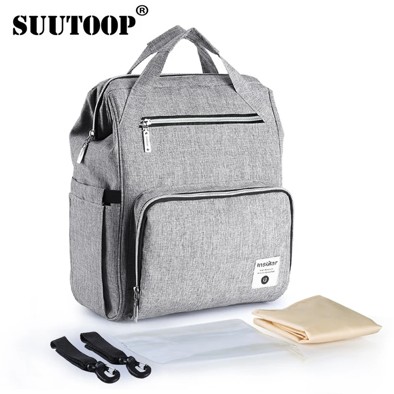 Women Mummy Backpack Maternity Mom Bags Nappy Bag For Baby Care Fashion