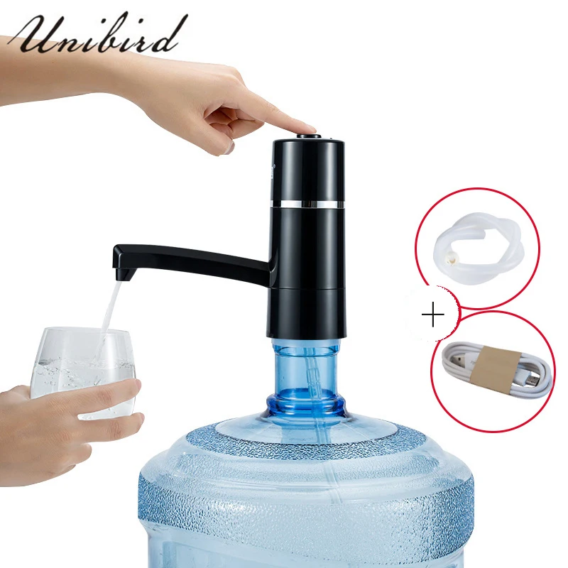 Unibird Electric Water Pump for Bottle Rechargeable Wireless Drinking
