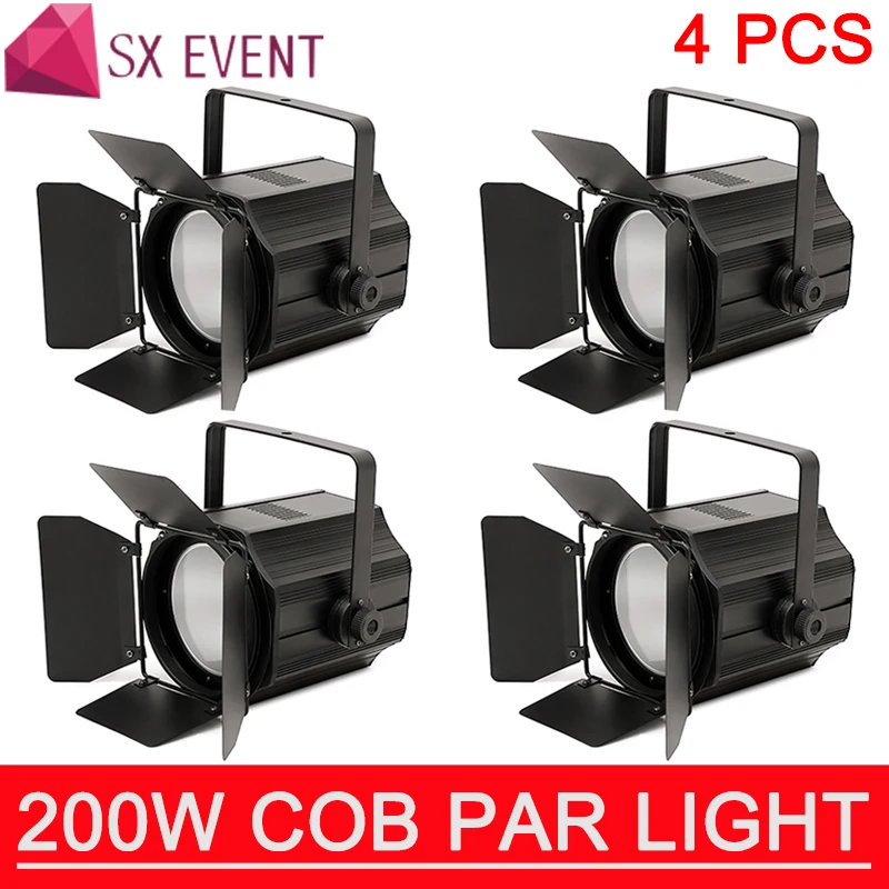 

2019 NEW DMX control 200w COB White warm cold LED Par stage light High Power 200w COB LED Par Light Professional Stage Lighting
