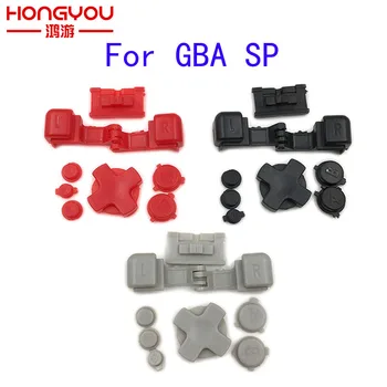 

Replacement LR AB D PAD Button Key Part for Nintendo Gameboy Advance SP for GBA SP