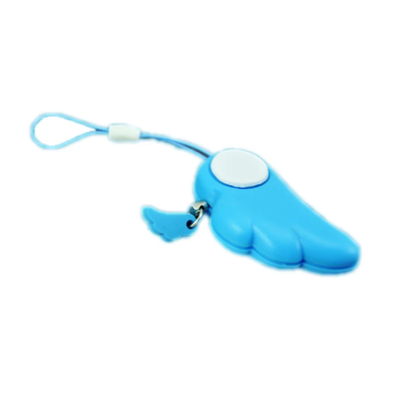 Angel Wings Woman Anti Wolf For Self-defense Electronic Alarm Mobile Phone Bag Lady Lovely Pendant EM88