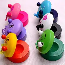 Мультяшные игрушечные кастаньеты для детей, детские игрушки, музыкальный инструмент, дошкольное раннее образование, игрушки