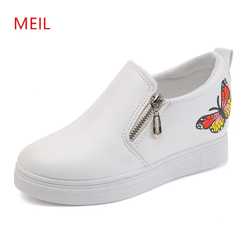 

MEIL Hot sale Autumn Style Women Shoes Hidden Wedge Heels Women's Elevator Shoes Casual Shoes platform shoe