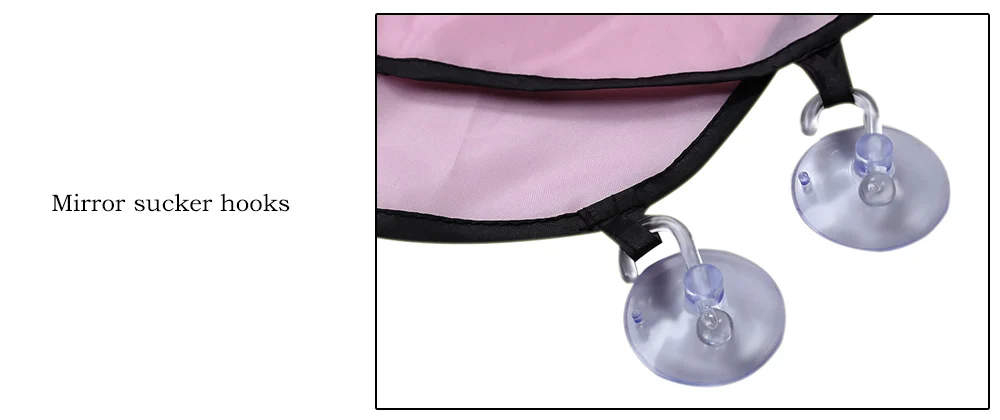 Water-resistant Hair Cutting Cape Beard Shaving Apron for Men with Mirror Sucker Hooks