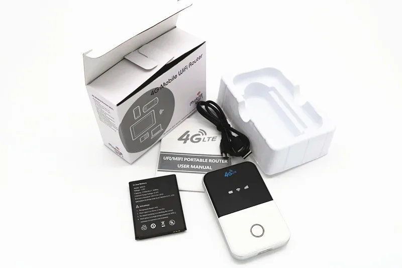 Hotspot sem Fio de Banda Bolso Wifi Roteador Carro Móvel wi fi Larga Mifi Desbloqueado Modem Extensor Repetidor Fdd Tdd 4g Lte - Imagem 2