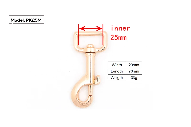 Металлическая пряжка для сумки, поводка для кошки, собаки, 25 мм, лямки, 30 мм, поворотный крючок для рюкзака, 15 мм, аксессуары diy, 20 мм, прочная твердость