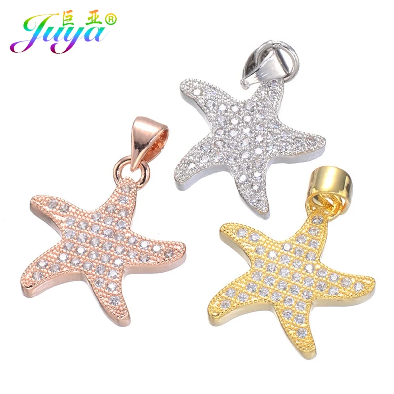 Подвеска для браслета из натуральных камней и морских звезд|charming accessory|charms
