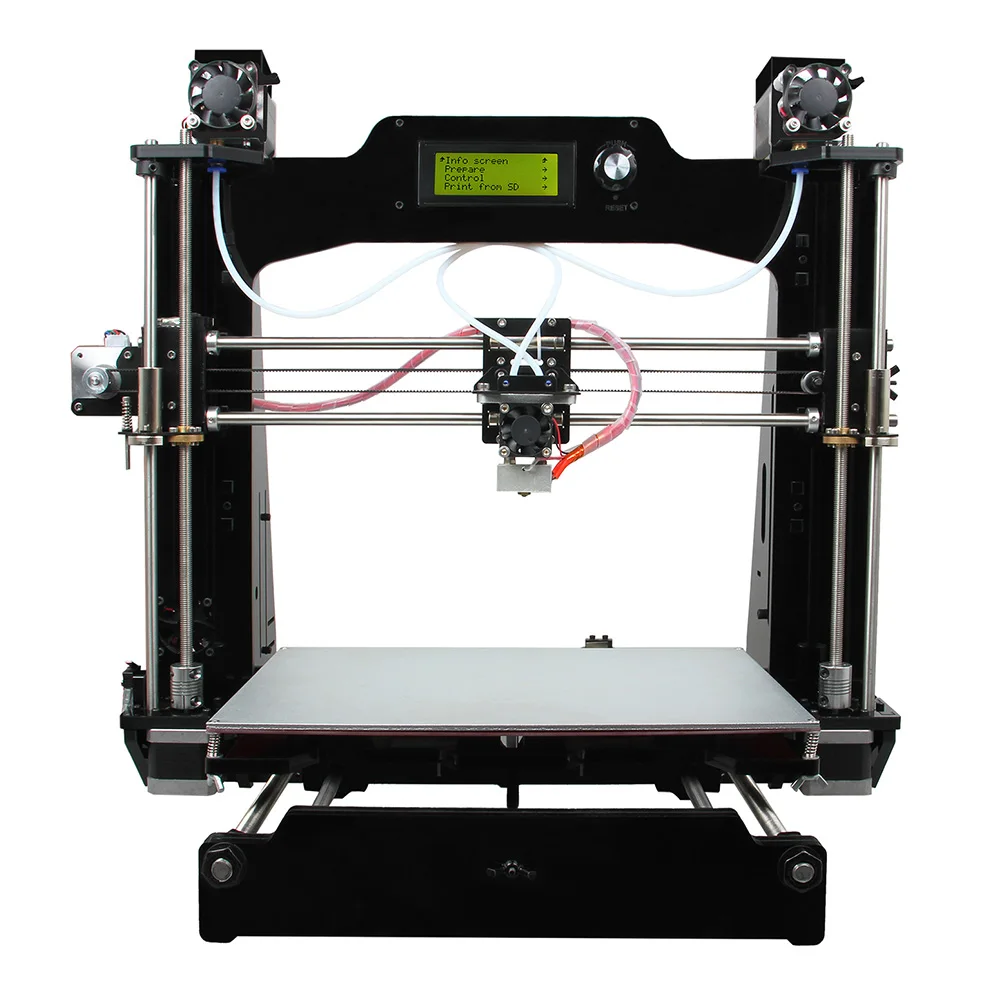 

Geeetech Prusa I3 M201 3D Printer 2-In-1-out Extruder Newest Upgraded Acrylic Frame Reprap DIY Printing Kits Big Printing Size