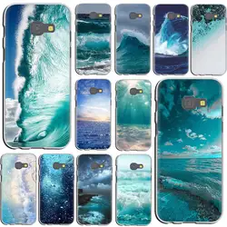 Фон с изображением побережья голубого моря волны заказной Твердый чехол для телефона для Galaxy J8 J7 Duo J6 J5 J4 J3 J2 J1 2016 2018 Prime 2017 EU US версия