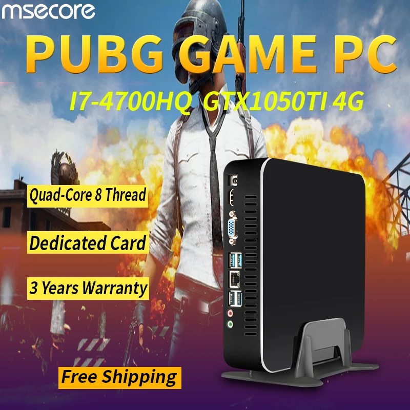 MSECORE I7 4700HQ GTX1050TI 4G Dedicat Juego Mini PC Windows 10 intel computadora de escritorio barebone Nettop linux WIFI bluetooth4.0 MSECORE I7 4700HQ GTX1050TI 4G Dedicat Juego Mini PC Windows 10 intel computadora de escritorio barebone Nettop linux WIFI bluetooth4.0