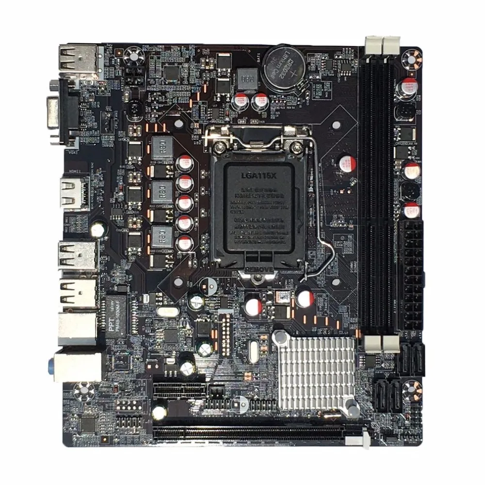 Professional H61 Desktop Computer Mainboard Motherboard LGA 1155 Pin CPU Interface Upgrade USB3.0 DDR3 1600/1333 high end intel x79 lga 2011 motherboard micro atx lga2011 desktop mainboard usb3 0 ddr3 1333 1600 quad channel max 32g