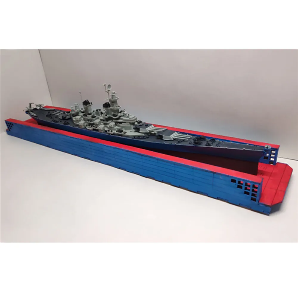 Масштаб 1/700 большая современная плавающая док станция модель корабля аксессуары