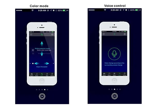 1 шт./лот Bluetooth RGB светодиодные ленты контроллер 12 В/24 В 33A для ios Android BT101