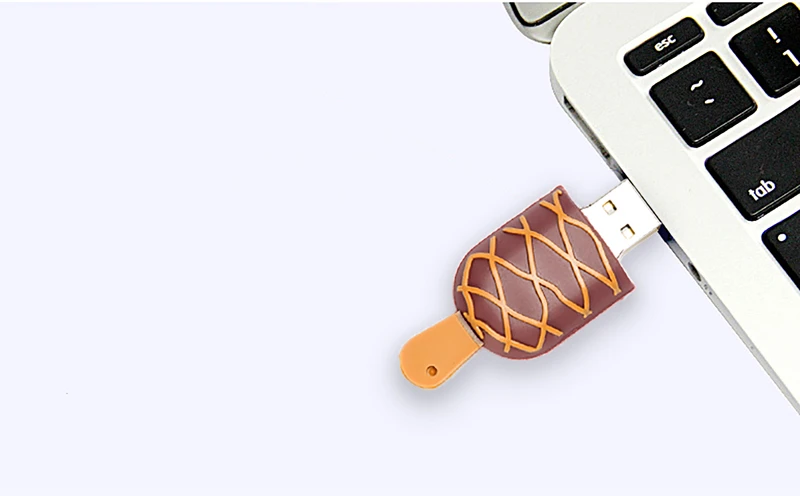 Быстрая USB 2,0 Мини-мороженое мультфильм модель Флешка USB флэш-накопитель Флешка 256G 8g 16g 32g 64G 128 GB флеш-накопитель u диск