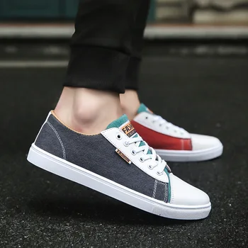 

New Summer Men's Casual Shoes Breathable Student Canvas Men's Shoes