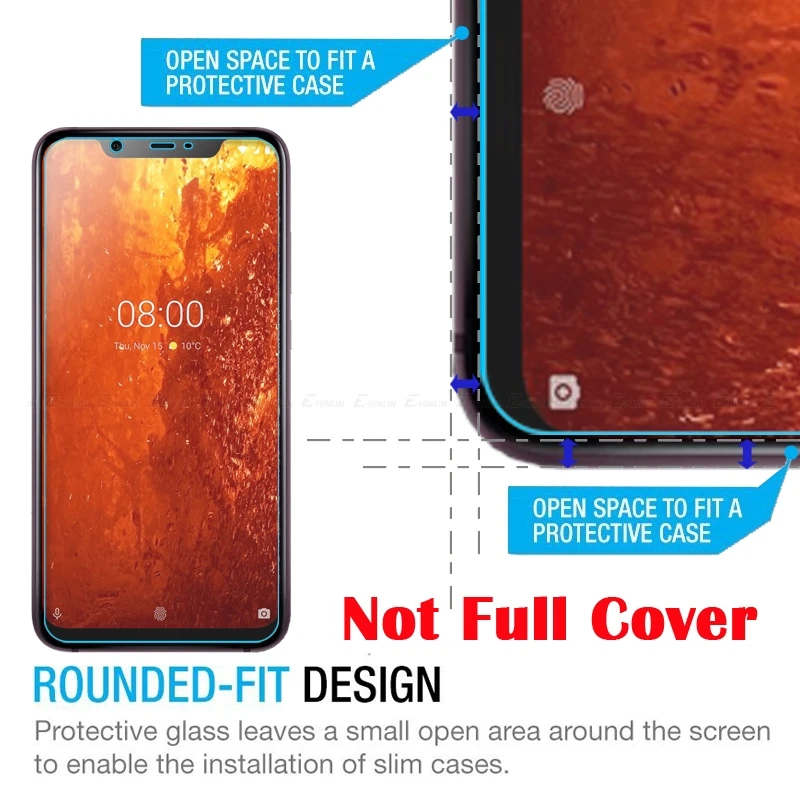 Защита для экрана из закаленного стекла Nokia 8 1 7 2 6 5 3 4 2018 плюс пленка|Бамперы| |